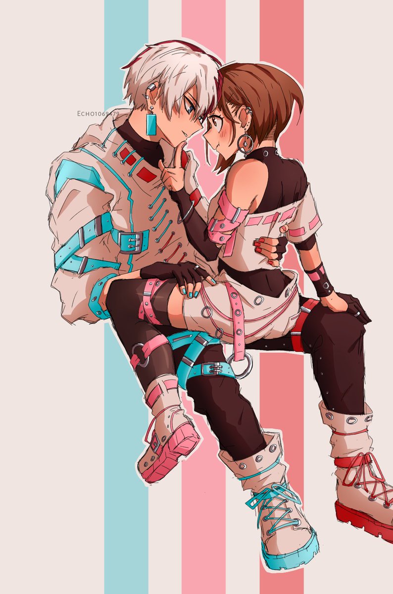 Echo1069479's tweet photo. Felt like some #todochako #轟茶 https://t.co/6jYsWouF6U