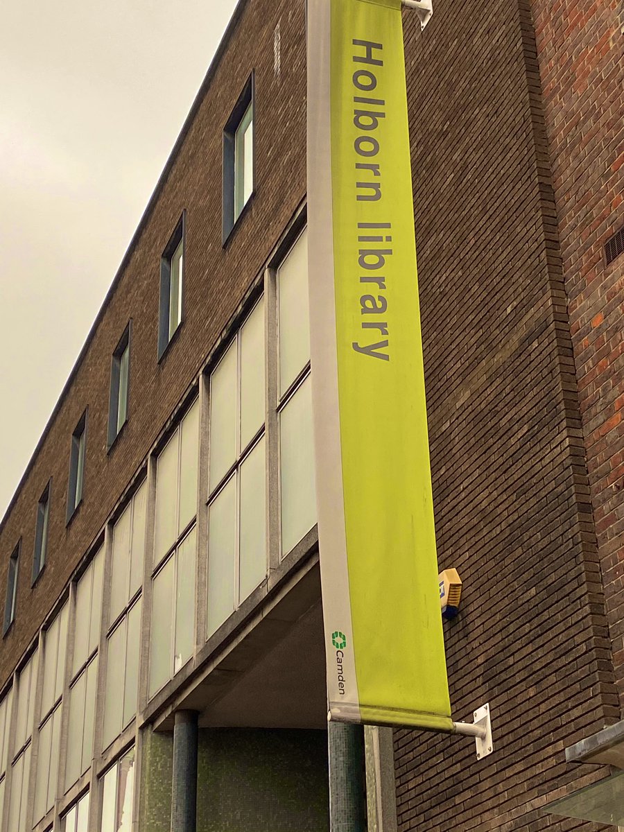 shazknit's tweet photo. Lunchtime flit to #HolbornLibrary because there can never be enough books in my life #loveCamden #lovelibraries 📚 #FridayThoughts https://t.co/fhBfwAydKe
