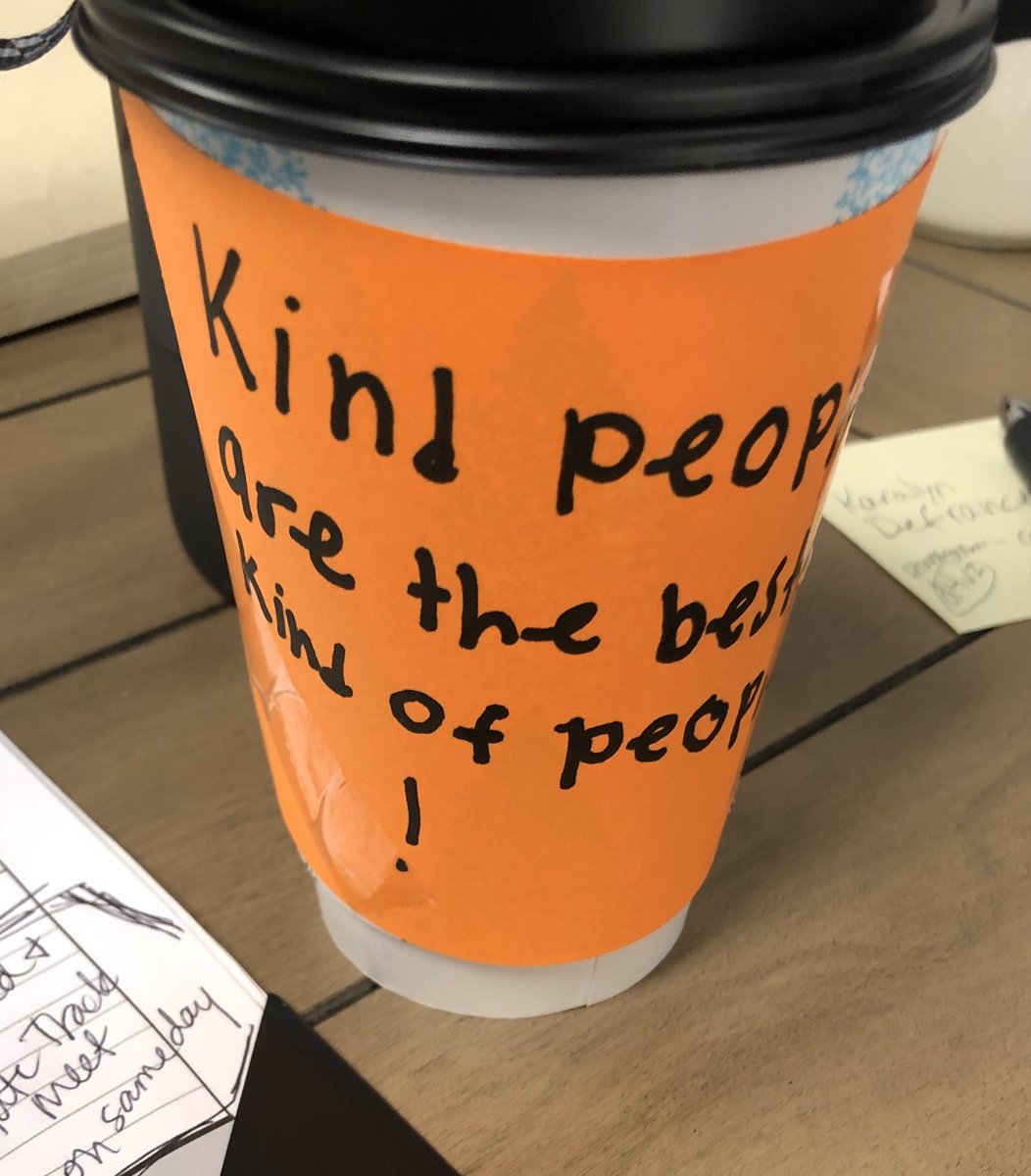 When your school’s breakfast cafe <a href="/CatsCoffeeShop/">Cat's Coffee Shop</a> includes special notes, it’s my soul that gets the best nourishment. #AttitudeofGratitude #LiveToGive #FoodForThought <a href="/7Mindsets/">7 Mindsets</a>
