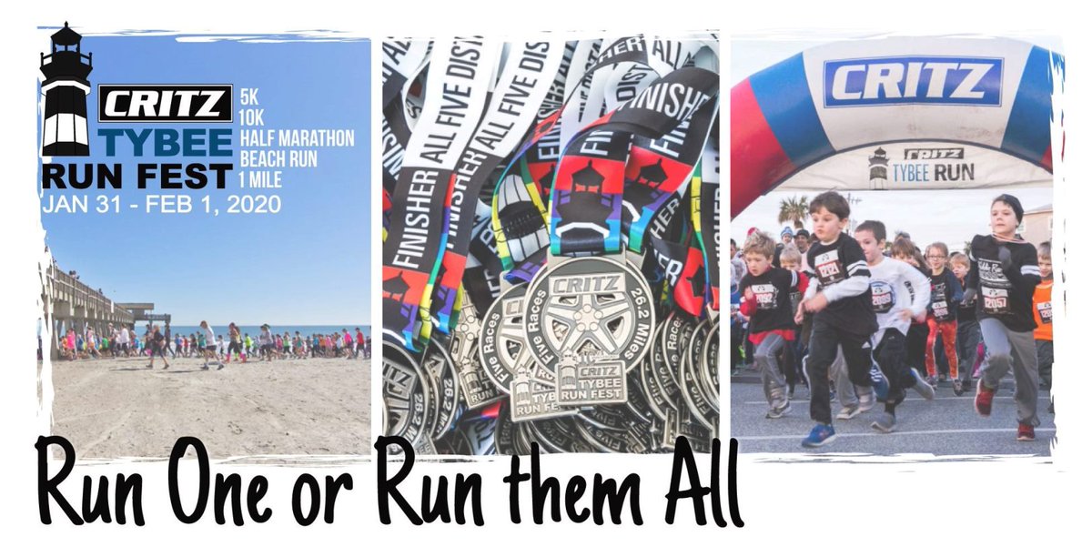 Q1053's tweet image. The Critz Tybee Run Fest is Friday Jan 31st &amp;amp; Saturday Feb 1st! 

Click here for info &amp;amp; to register:
critztybeerun.com 👟