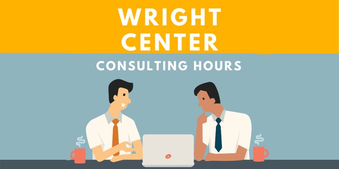 Two male researchers talking