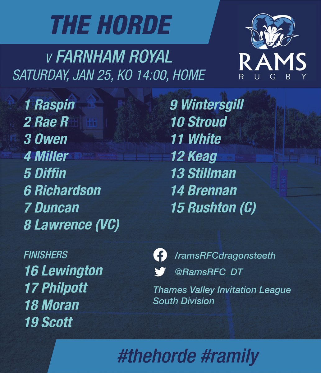 Rams RFC - Dragon’s Teeth tweet media