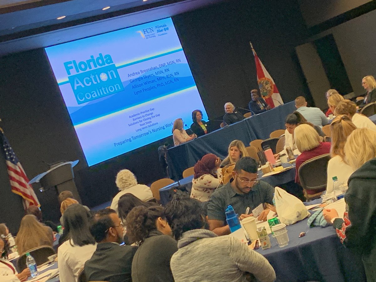FlaAction's tweet image. Congratulations to the Florida Action Coalition Team who are shared their expertise on “Preparing Tomorrow’s Nursing Workforce” Panel Presentation at the 2020 FNA Advocacy Days in Tallahassee, Florida - January 23, 2020