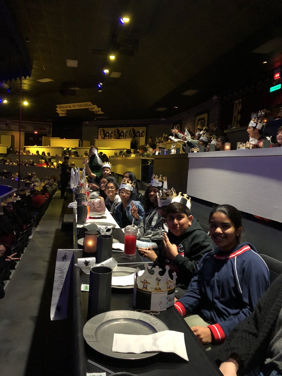 West Theatre evaluates Stafe Combat and life in Medieval Times as they enjoy a medieval meal and show at Medieval Times Dinner and Tournsment. #CISDCoverstory #Westfam
