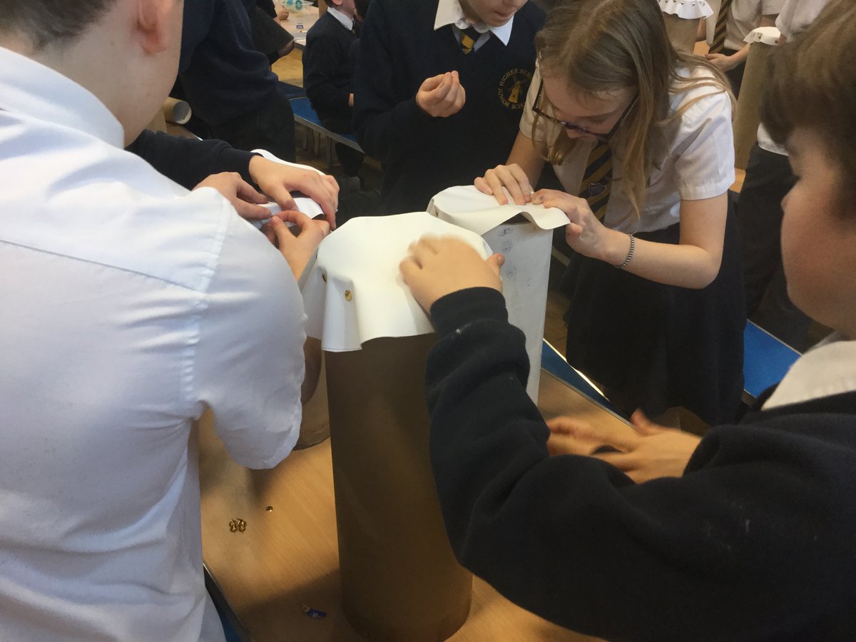 HBJSCH63's tweet photo. Year6 making African string instruments,drums and horns as part of our Benin curiosity day @livinghistoryuk
#HBJSHISTORY
#HBJSDESIGNTECHNOLOGY
#HBJSMUSIC https://t.co/PKHd0Mn9Fh