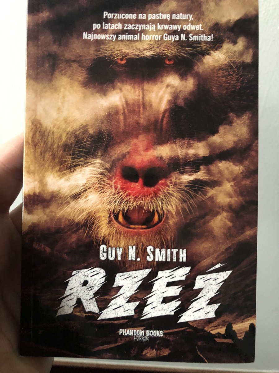 Koziol_z_Mendes's tweet photo. Kolejna bardzo zła książka żywej legendy pulp horroru Guya N. Smitha z niekończącej się listy jego knotów 😄 Przeczytałem głównie na fali nostalgii za #PhantomPress ale nie żałuję, bo beka przednia 😅#GuyNSmith #readlist2020pl #PhantomBooks #horror https://t.co/NKj0V3xBvt