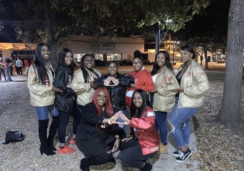 infinityxfai's tweet photo. It’s my first Charter Day ANNNNNDDD it’s the chapter’s 50th anniversary. So when you see me all red and white down mind. ya. bidness. 

#To50EXQUISITEYears #TheEXQUISITEEtaDeltaChapter 

🐘❤️🎂 https://t.co/a4WA6GK5lZ