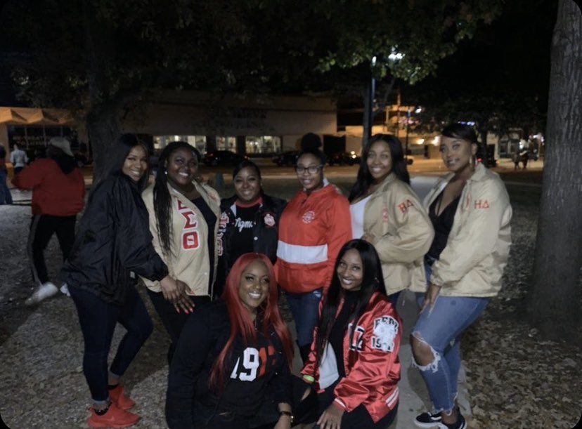 infinityxfai's tweet photo. It’s my first Charter Day ANNNNNDDD it’s the chapter’s 50th anniversary. So when you see me all red and white down mind. ya. bidness. 

#To50EXQUISITEYears #TheEXQUISITEEtaDeltaChapter 

🐘❤️🎂 https://t.co/a4WA6GK5lZ