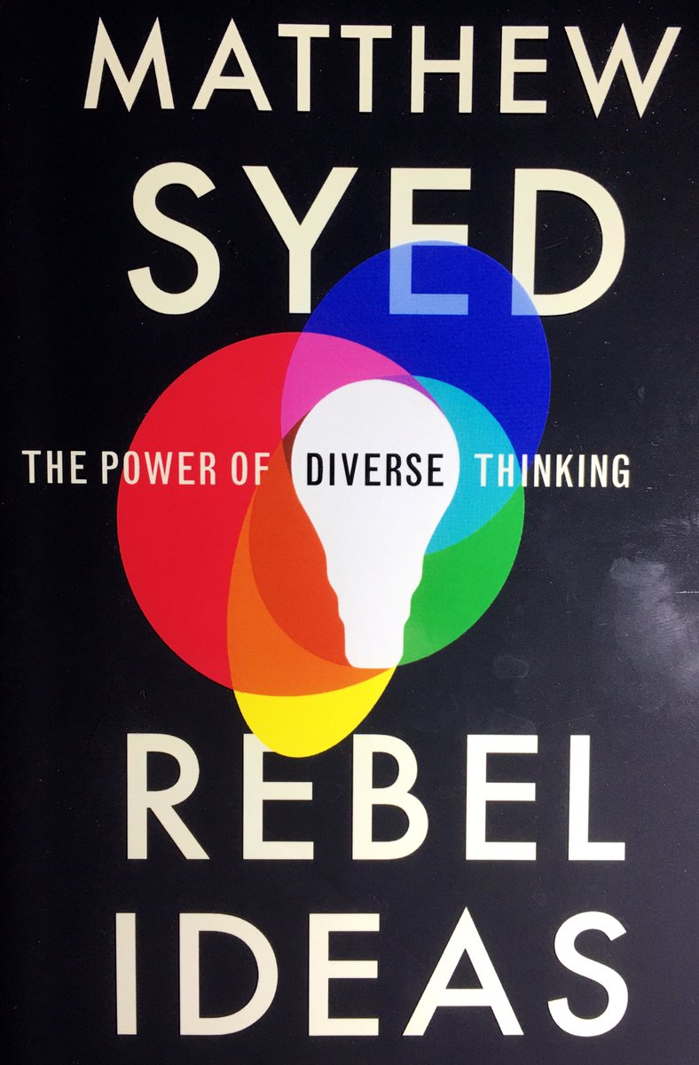 A compelling argument by <a href="/matthewsyed/">Matthew Syed</a> on the importance of diverse thinking. My take is:
Collective Intelligence = (Ability+Cognitive Diversity) x Inclusion
<a href="/AndrewTurnerRAF/">Air Marshal Andrew Turner, Royal Air Force</a>