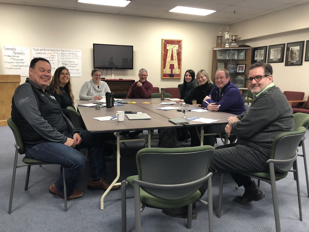 #AcadiaAthletics &amp; <a href="/AcadiaU/">Acadia University</a> host of a multi-collaboration meeting with provincial sport, recreation and Indigenous leaders.