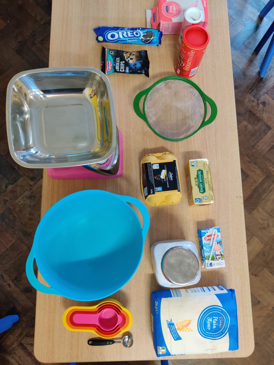3rdClassASGNS2's tweet photo. Ms. Sheehan's class were learning about writing instructions. We used the ingredients and followed the steps...can you guess what we made? https://t.co/a6L8v154lf
