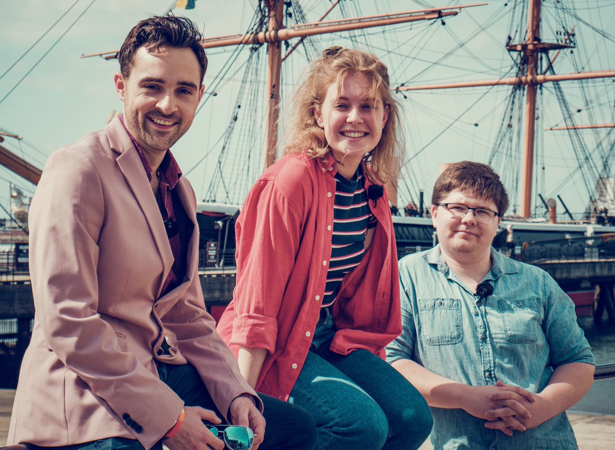 visitvideos's tweet photo. Don't miss @CharlieShakes, @lizzieburder and @SamPeterson27 as they travel through #Sussex in our #SussexCoastSeries 📺 

Watch live on #Brighton's TV Channel @LatestTVBtn, starting this Sunday at 10am! https://t.co/nK5qS28LZ5