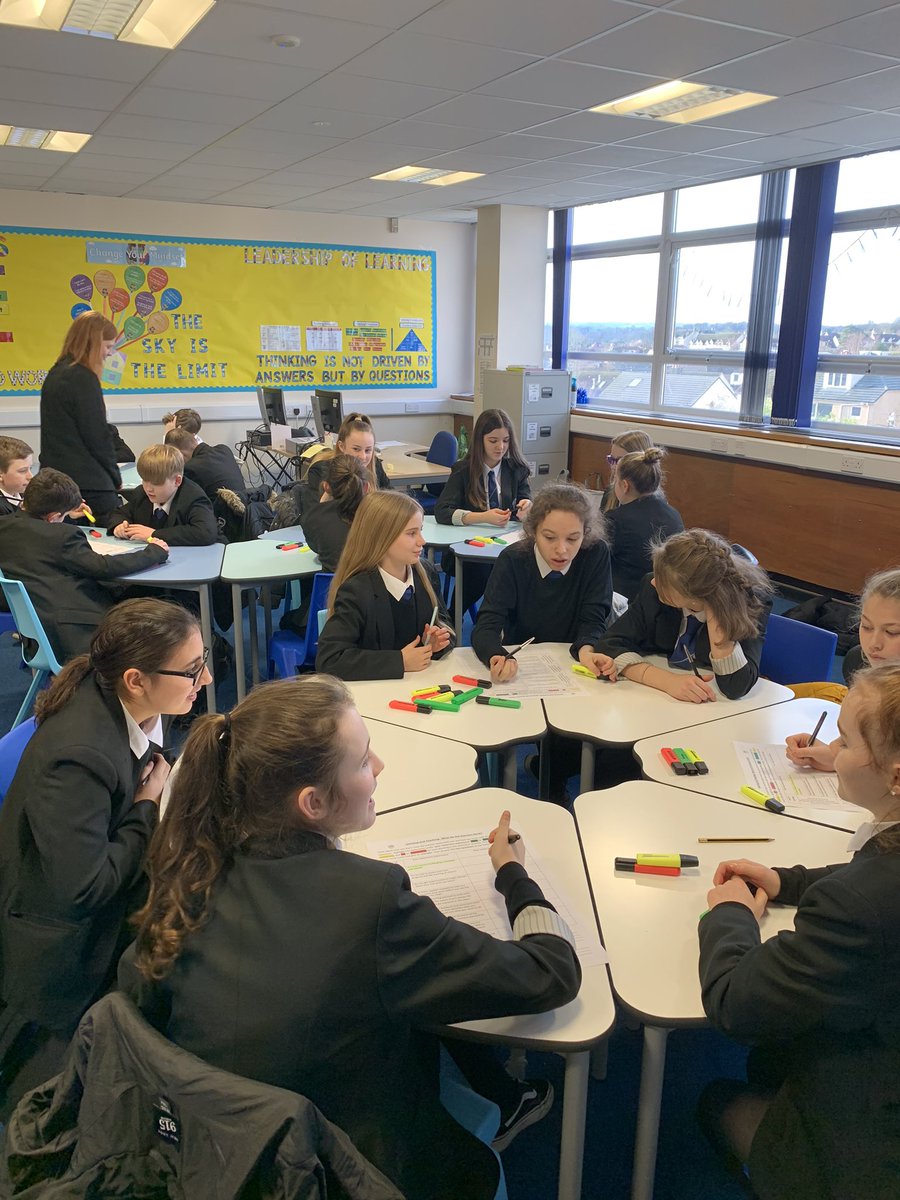 BoclairBLR's tweet photo. Today we held learning and teaching focus groups with pupils from S1 and S2 with the help of our Junior Prefects. There were some amazing discussions from our young people, well done to everyone involved! @BoclairAcademy #pupilvoice #leadership #buildingbetterlearners https://t.co/gvPZ8eEbhL