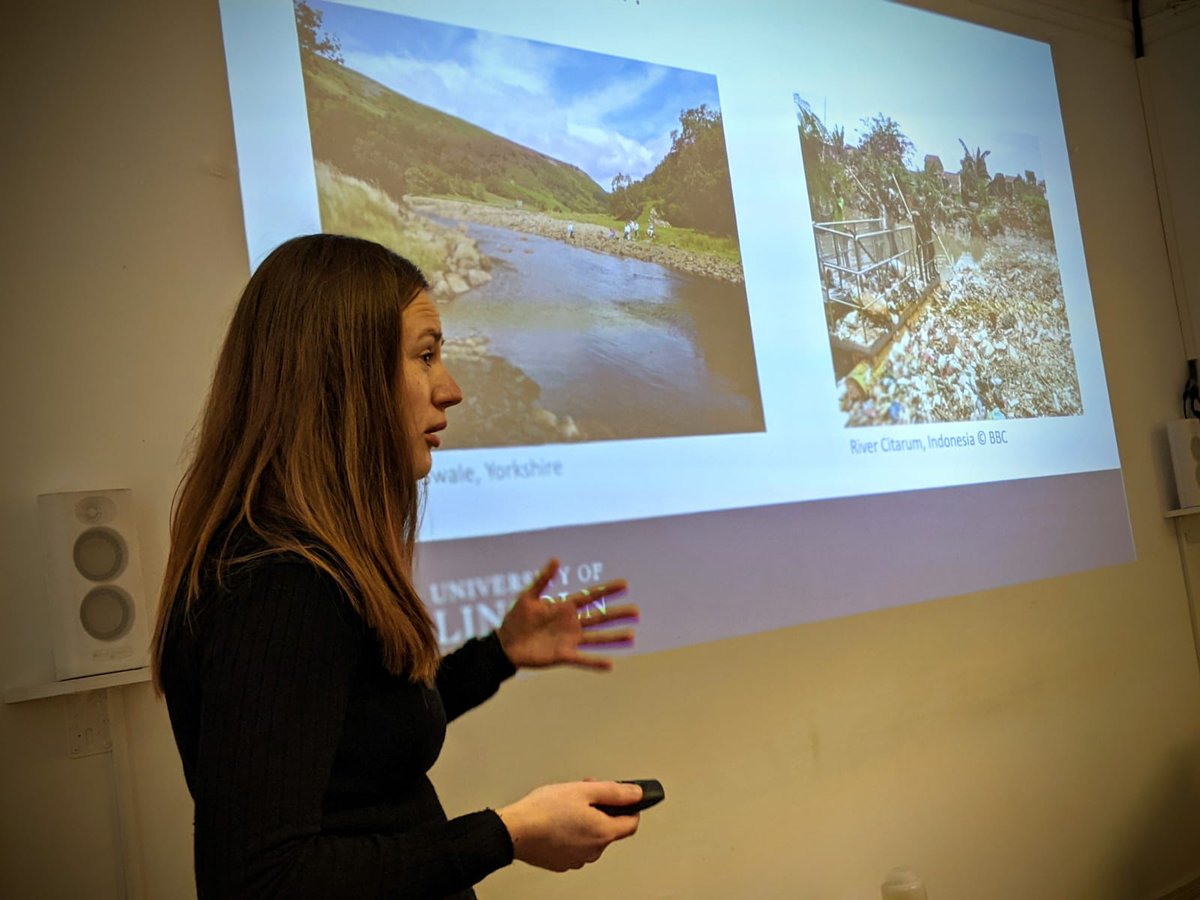 Great day with <a href="/HollyNorton20/">Holly Norton</a> and <a href="/_affascinante_/">Affascinante</a> at #MyRiver conference. Talking about the invisible pollution in UK rivers.
