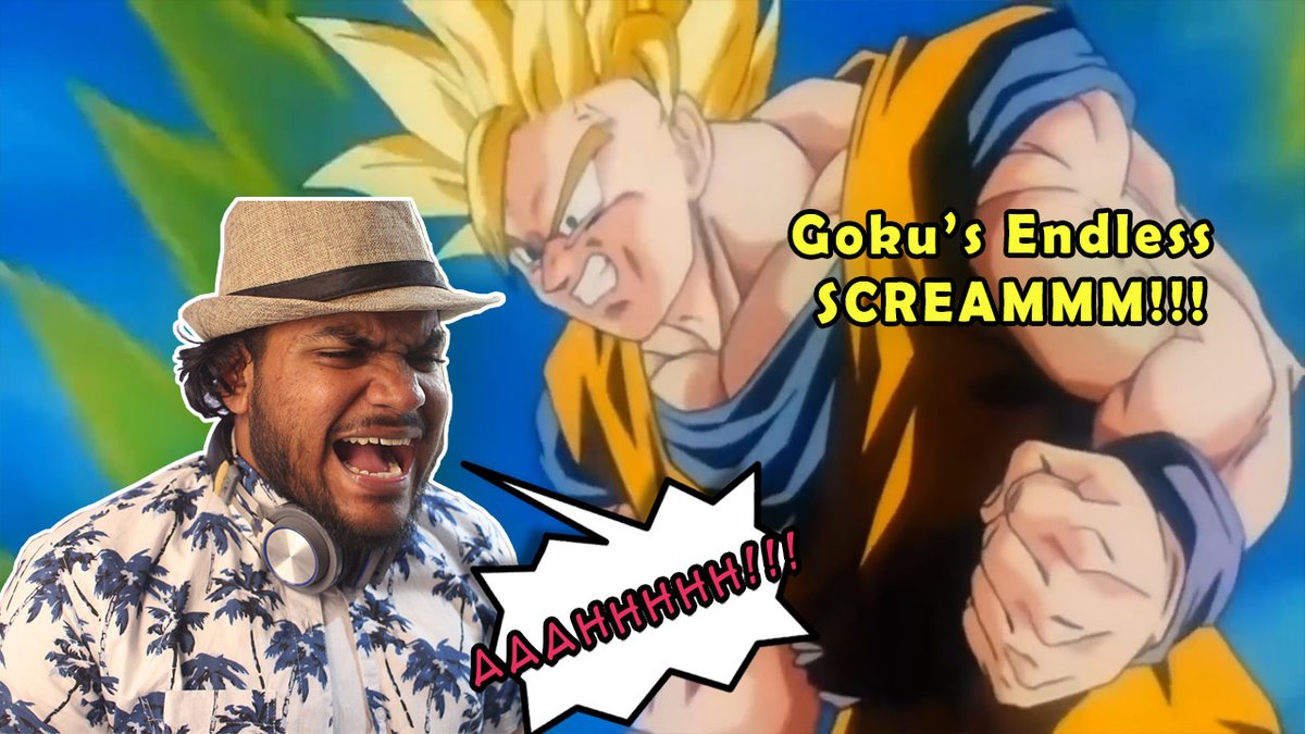 AnimeSan14's tweet photo. Tried something different this time 👀
😂😂😂

Goku's endless Super Saiyan SCREAMMM...
Video Link :- 
https://t.co/kq6F5VylXL

#anime #Goku #DBS #DragonBallZKakarot #DragonBallSuper #DragonBall #DragonBallZ #vegeta #ANIMEimpulse2020 #AnimeMemes #AnimeJapan #animenimuchu https://t.co/wyvR6u9GPd