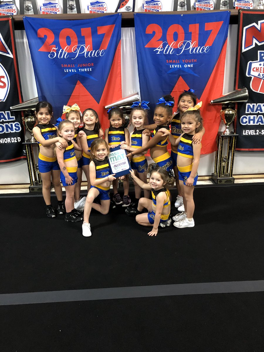 texasempirehit's tweet photo. Getting on the road today to head to San Antonio for Southern Nationals. Weโve enjoyed giving a glimps into the life at Texas Empire and now time for us to #passthemat. See everyone soon. ๐๐๐๐
#allstarstrong
@VarsityAllStar https://t.co/UbmZ5JEo56