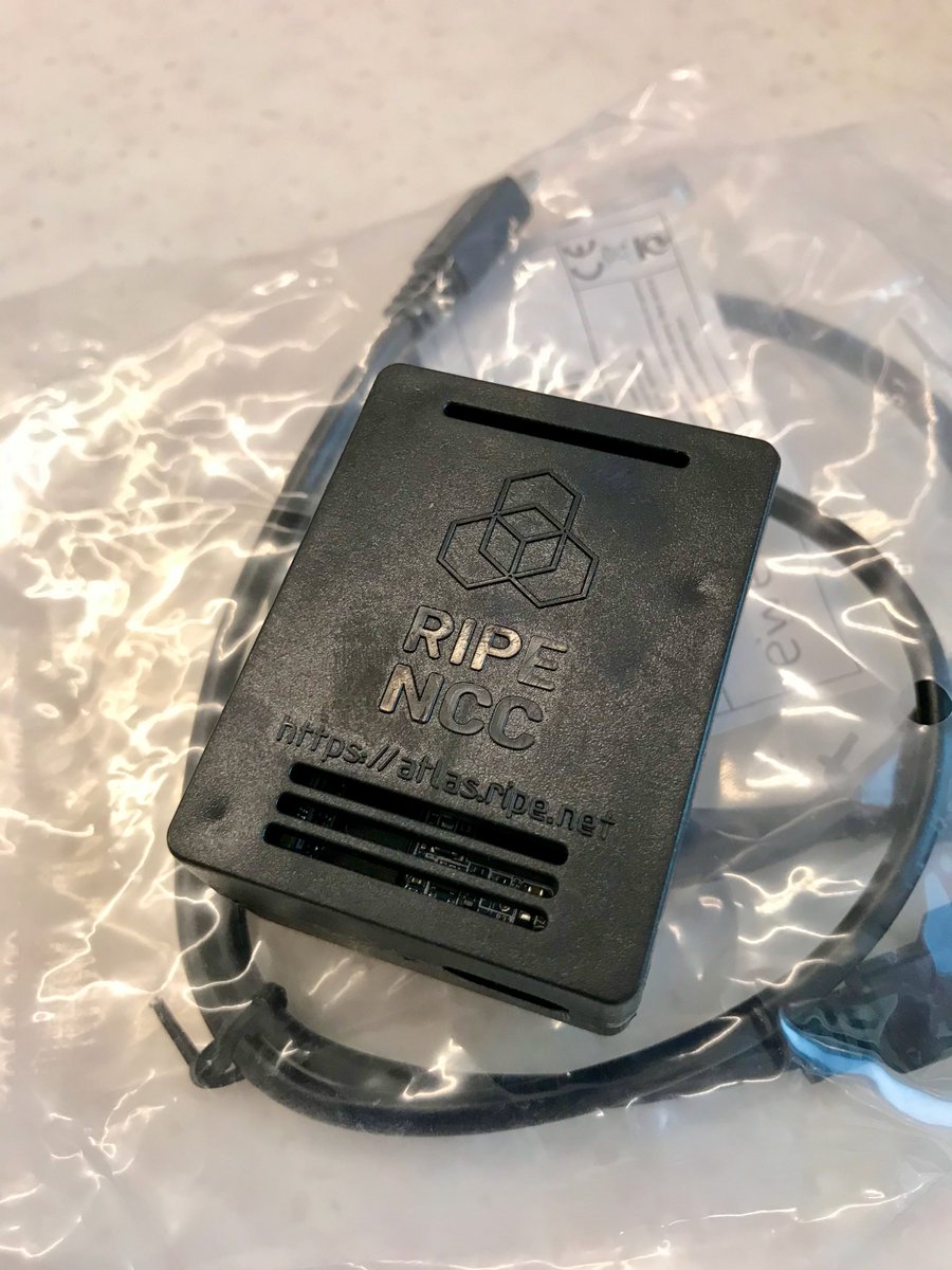 ipmnio's tweet photo. Finally! The latest #RIPEAtlas hardware probe (v4) based on NanoPi Neo Plus2 has arrived by post! @ripencc is building a great job building their measurement network! Check it out: https://t.co/TlIdjW1NIG https://t.co/QwyRcwd66S