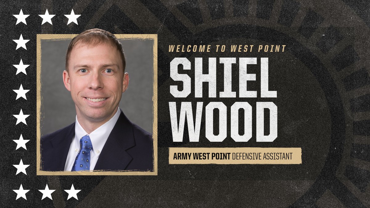 We've announced the addition of Shiel Wood to our coaching staff. 

Welcome to West Point Shiel‼️

#GoArmy