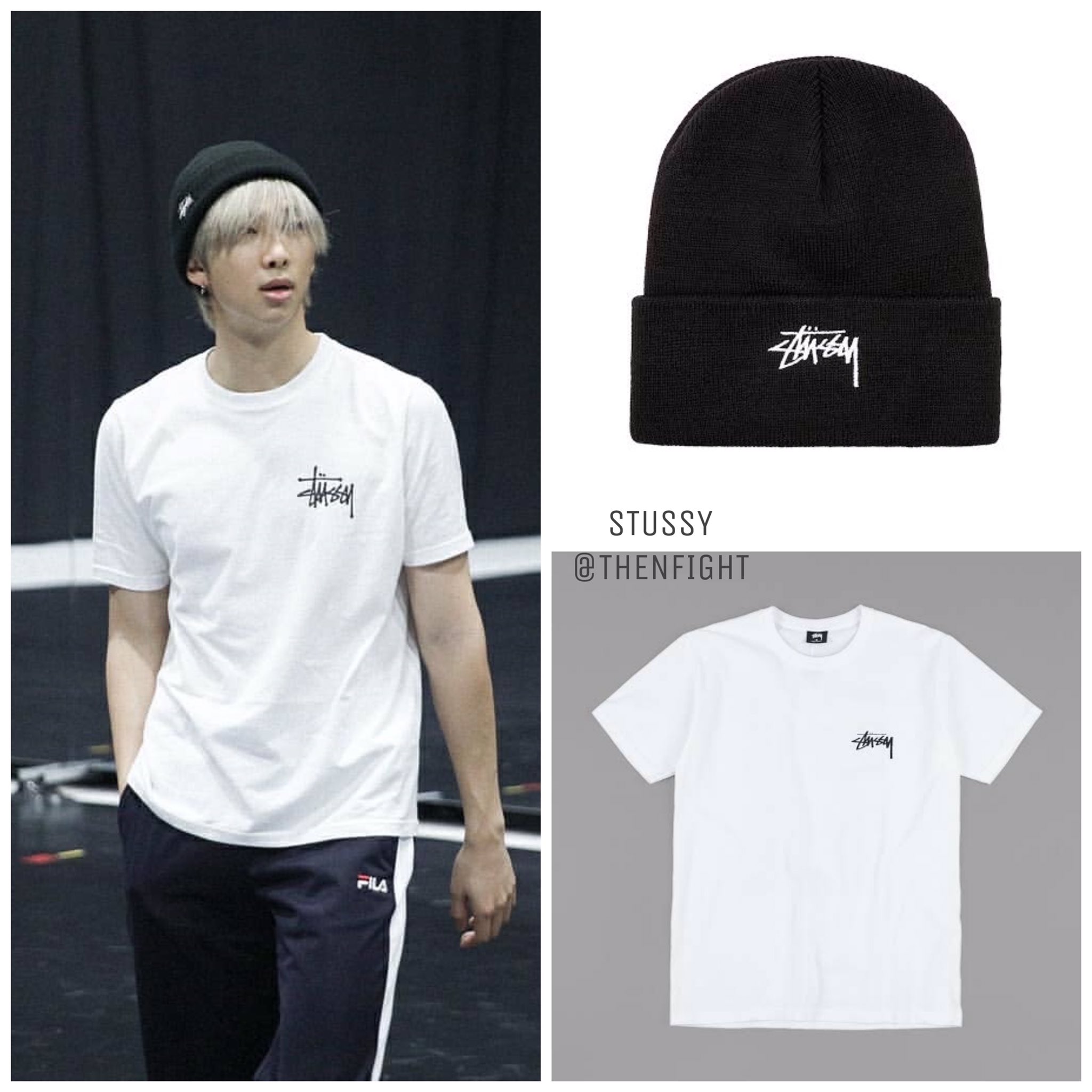 Bts stussy top
