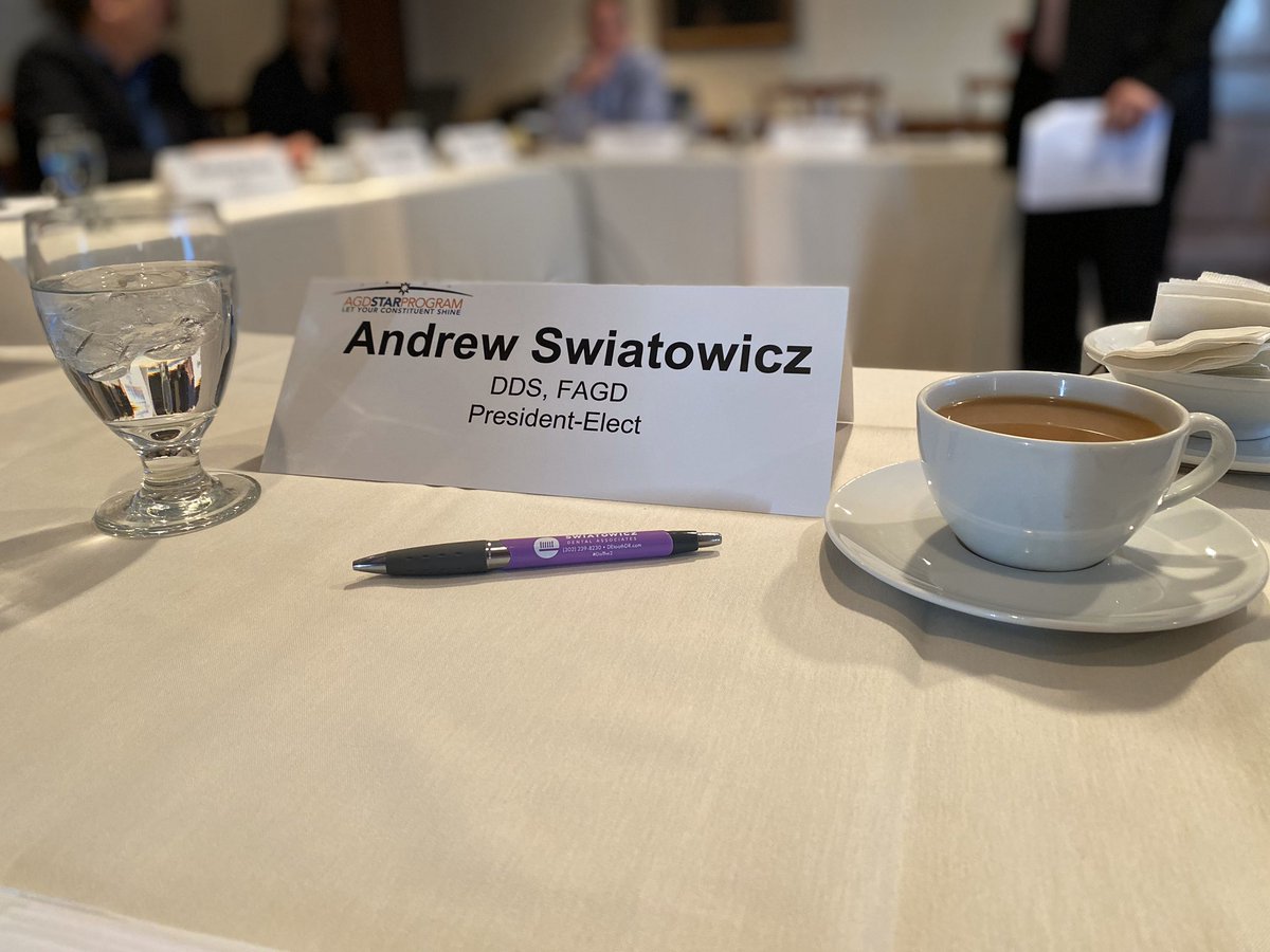 DEToothDr's tweet photo. It’s more then just teeth when you’re a dentist. Today, Dr. Andy is working with the @AGDdentist on how we can improve dentistry for the patients and dentists of #Delaware https://t.co/B1SVLifjgf