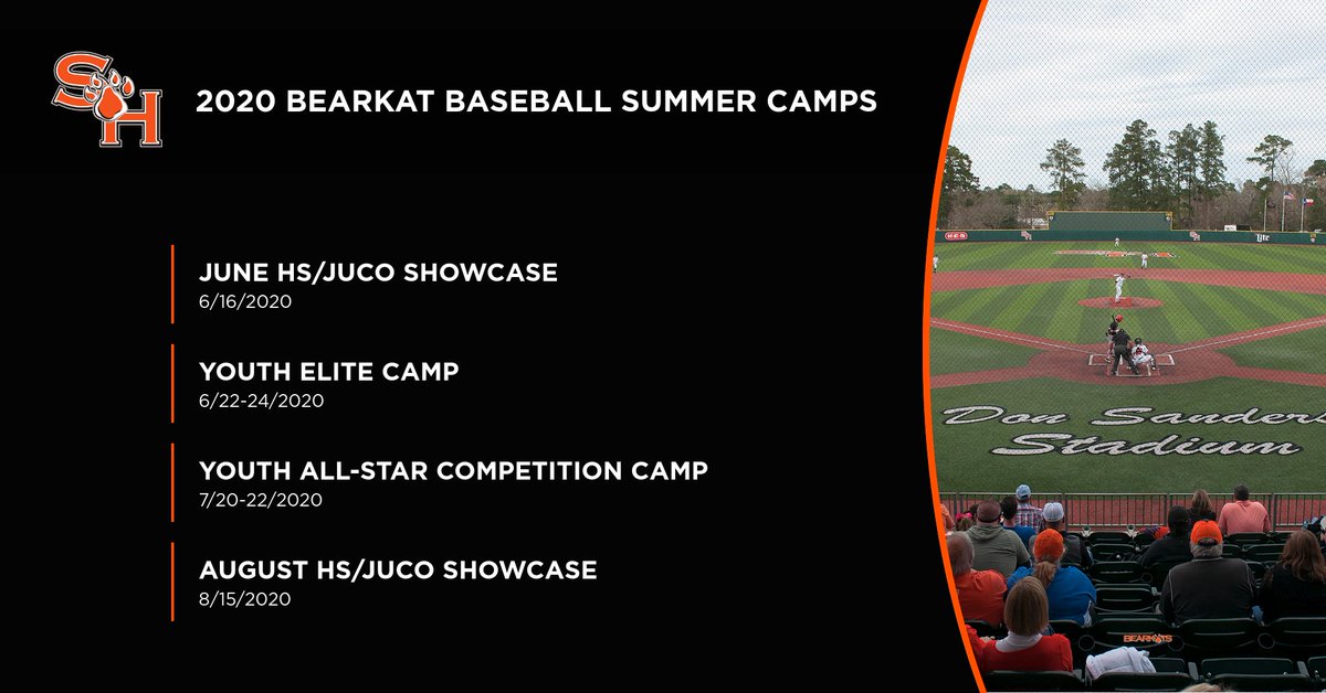 Shsu Baseball Camps Bearkatbsbcamps Twitter