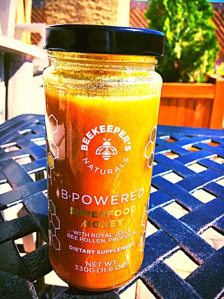 MyDailyCrush3's tweet photo. My energy is definitely amped after taking 1 teaspoon of this Superfood Honey. Available on Amazon for about $35 - look for a coupon for a monthly shipment. I feel great! #royaljelly #propolis #beesmatter #iremembernature #nomorenaps https://t.co/8sKtz7JMC9