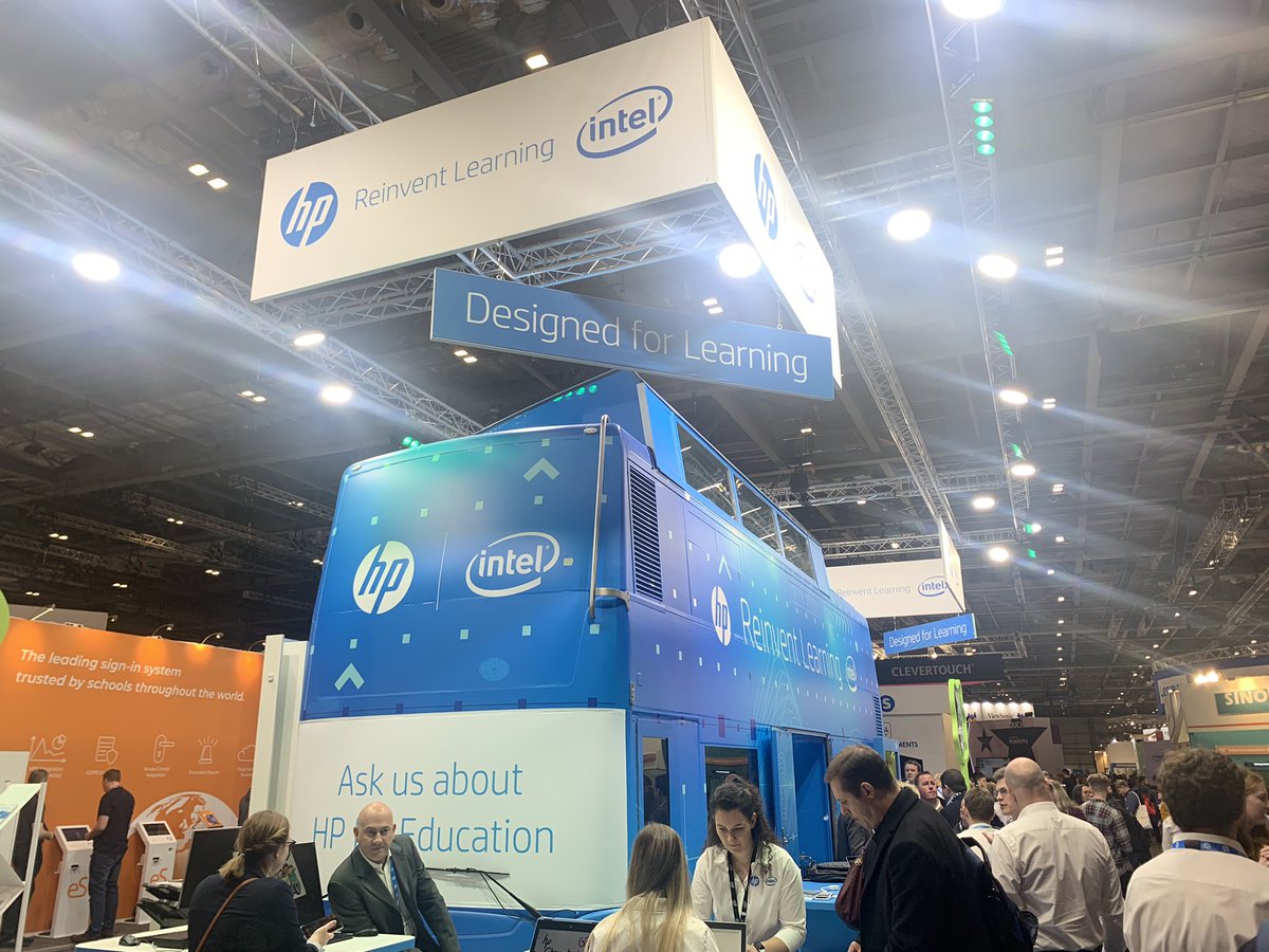 Bett_show's tweet photo. Come down to stand SN30📍 to see the HP Digital Skills Community Bus! This year they are going on a roadshow to visit educational establishments and communities! #Bett2020 #HPFE https://t.co/ei0Tvs11wW