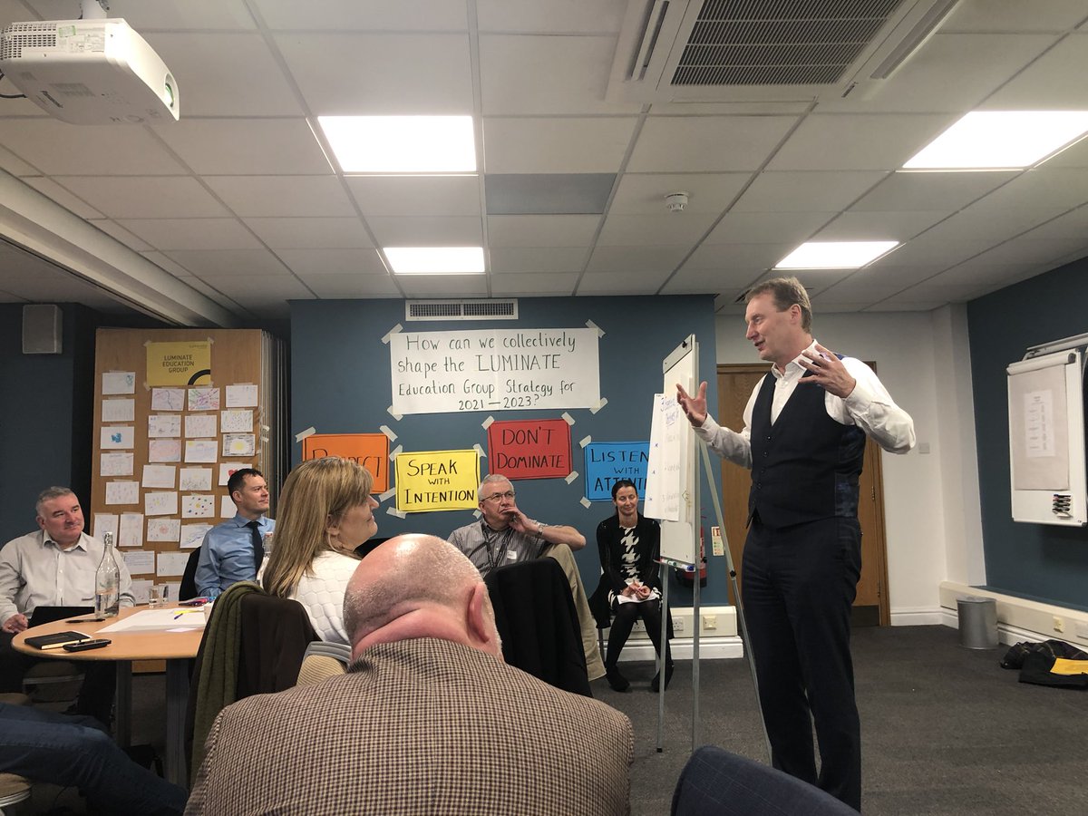 Had the pleasure of spending the day with <a href="/LuminateEdGroup/">Luminate Education Group</a> at their World Cafe Event. Continually impressed by the sheer potential that lies ahead of this group of dedicated people. 👊 #education #leadership