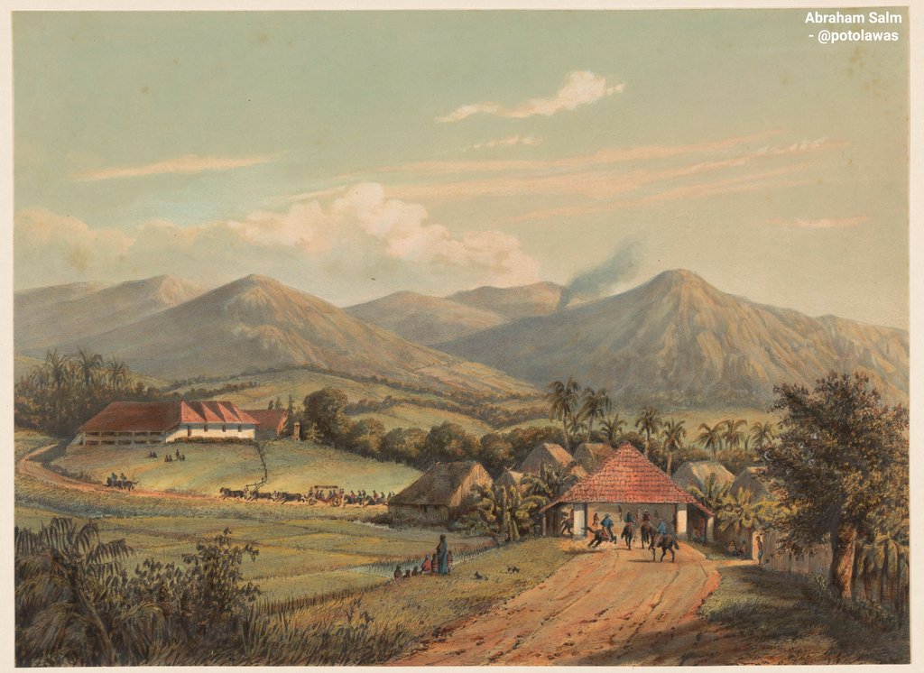 potolawas's tweet photo. Lukisan pemandangan jalan antara Buitenzorg dan Preanger, circa 1869.
โข
๐ธ: Abraham Salm/Frans Buffa en Zonen
โข
#potolawas #potolawasbogor #bogor #explorebogor #pesonabogor #visitbogor #wisatabogor #bogorpisan #bogortraveller #bogorcity #kotahujan #preanger https://t.co/ym5EOI8y9J