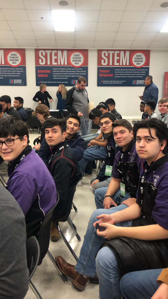 KCainautomotive's tweet photo. At Top Tech UTI automotive competition #utihouston #kleincain https://t.co/9BTito8UAU