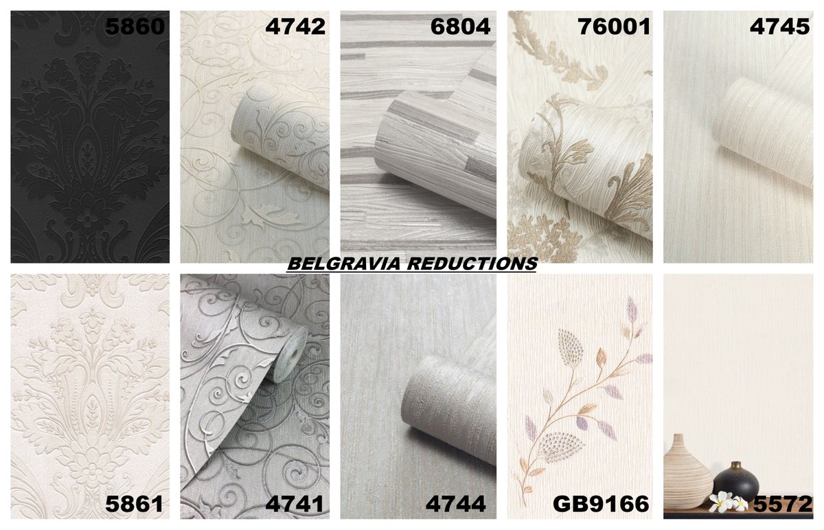 Belgravia Heavyweight Wallpaper Reductions!!!! Where priced between £21.99 - £23.99, Reduced down to £9.99 a roll. While stocks last. #belgravia #wallpaper #Sales #homedecor #DIY #westenddiy #corby #shoplocal