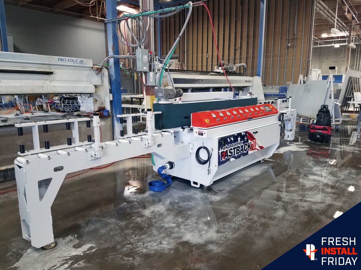 parkindustries's tweet photo. The evolution of Park polishers at Abbot Granite continues, with their new FASTBACK II. 🇺🇸 #freshinstallfriday https://t.co/KxXnU14xn3