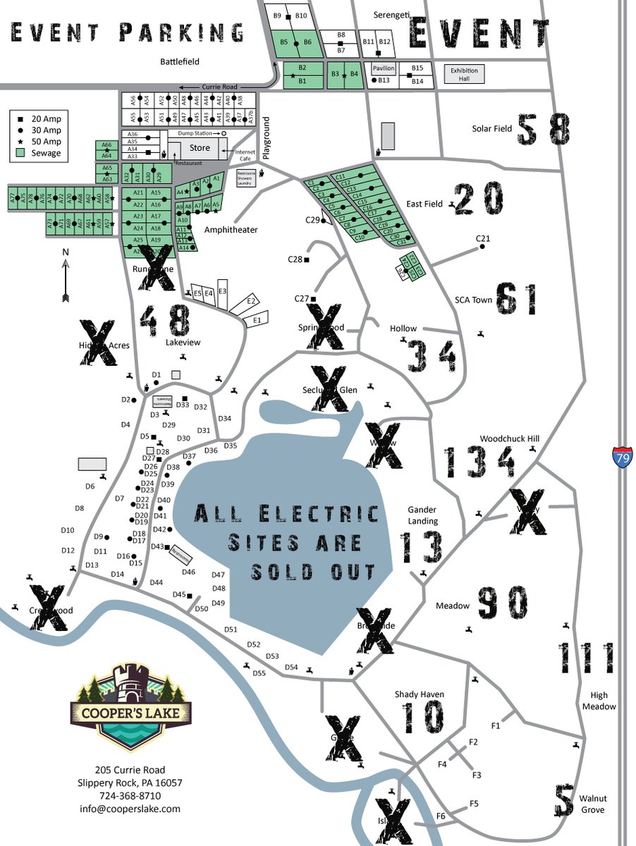 Here is your updated map of available camp sites for <a href="/bantamjeepfest/">Bantam Jeep Festival</a>! Claim your spot now at: cooperslake.com

#jeeplife #itsajeepthing #beatbantam #camping #cooperslake
