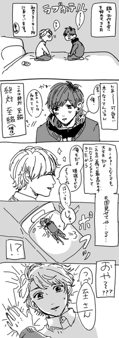 自分が抱く側だと思っていた至とそんな至の扱いが上手い綴の初夜

綴に譲る気は絶対ない

綴至 