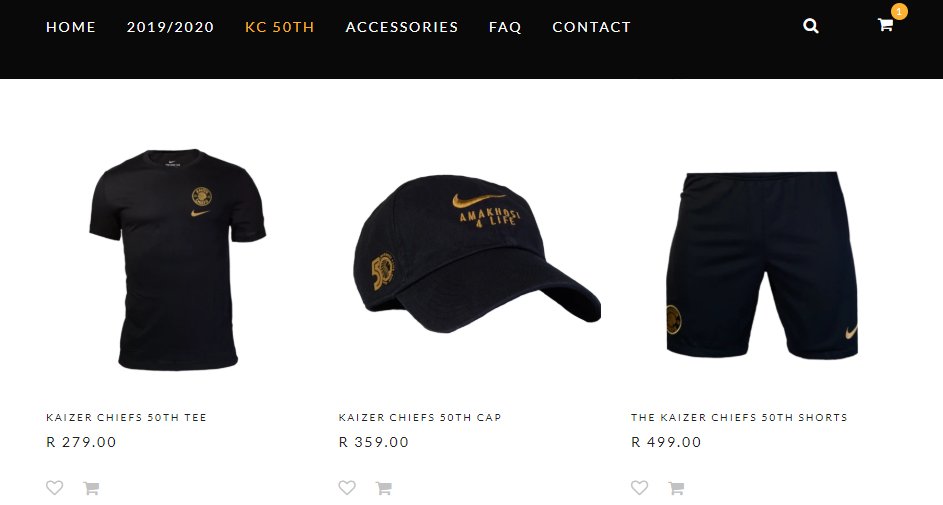 kaizer chiefs cap price