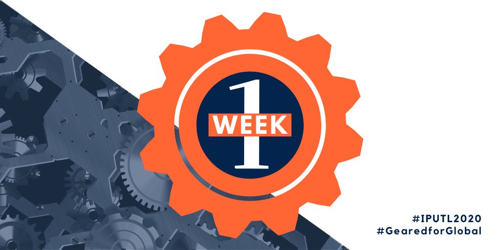 IPUTLS's tweet photo. Last week to submit your proposal(s) for #IPUTL2020. The symposium will be held June 3-5 @WaltDisneyWorld’s Contemporary Resort in Orlando, FL. ☀️

Submit proposal(s) &amp; register now at https://t.co/gYKfGOtx9V. 

#GearedforGlobal ⚙️🌎 https://t.co/92GKDawQNG