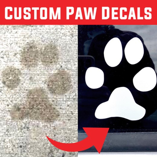 BlackShepherdGr's tweet photo. You guys have been asking and we're making it happen 🤗You can now have your dog's paw print made into a custom decal 🐾 #custom #pawprint #ilovemydog #gsd #germanshepherd #malinois #maligator #belgianmalinois #dogs #ilovedogs #blackshepherdgraphics https://t.co/ZVjMP6AMba