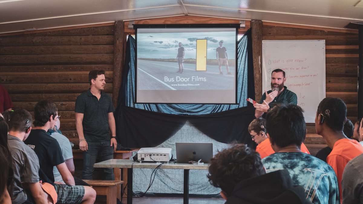 BusDoorFilms's tweet image. Bus Door Films believes in opening doors for passionate filmmakers scattered across the globe. This time, Bus Door Films, opened its doors to mentor New Zealand’s youth. We are proud we had an opportunity to work with them!