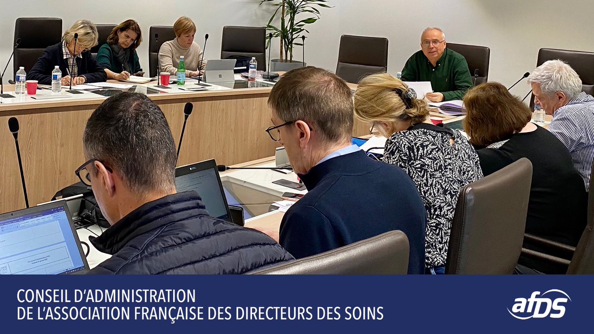 AFDS_Officiel's tweet photo. #CA_AFDS Le CA de l'@AFDS_Officiel est réuni pour échanger sur l'actualité, préparer les prochaines rencontres et faire le point sur l'organisation des Journées Nationales d'Etude des Directeurs des Soins #AFDS2020 (7-9 oct. 2020 à Rennes). Merci à @groupenehs pour son accueil https://t.co/CQE97cYNLm