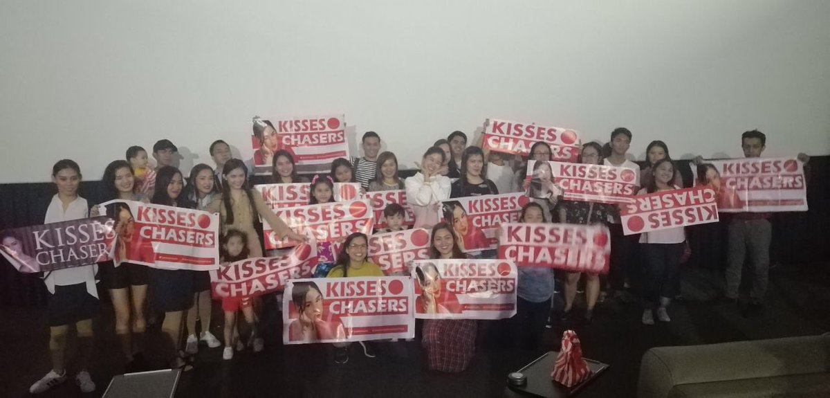 RegalFilms's tweet photo. D'Ninang Block Screening, courtesy of @KISSESCHASERS, with @KissesDelavin Watch #DNinang — showing in cinemas nationwide.

#DNinangNOWSHOWING
Directed by GB Sampedro
Produced by Regal Multimedia
NOW SHOWING IN 130 CINEMAS https://t.co/4Tyg0cAvTG