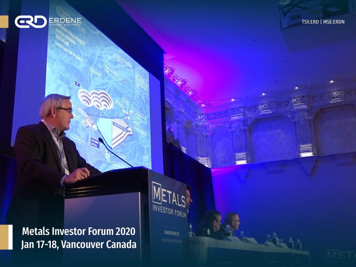 Erdene’s CEO Peter Akerley’s provided an update on our Khundii Gold Project, exploration success and the <a href="/EBRD/">The EBRD</a> financing presentation at <a href="/MetalsInvtForum/">Metals Investor Forum</a>. 

View the presentation at youtube.com/watch?v=OkMN4-…