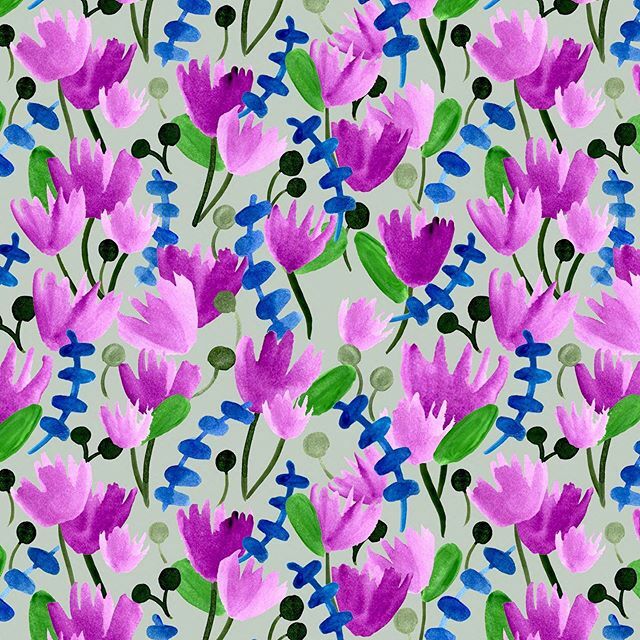 Csbeyer's tweet photo. Little pops of blue in a sea of pink!! Happy Friday 🌺🌸🌺🌸🌺 #flowers #design #patterns #photoshop #repeats #cofta #art #bayareaartist #doitfortheprocess #blue #pink https://t.co/jdQrrcaPg3 https://t.co/0xIfuMkeMQ