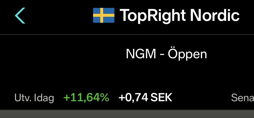 Byggtrader's tweet image. #TopRight Ja jag äger aktier i detta bolag.