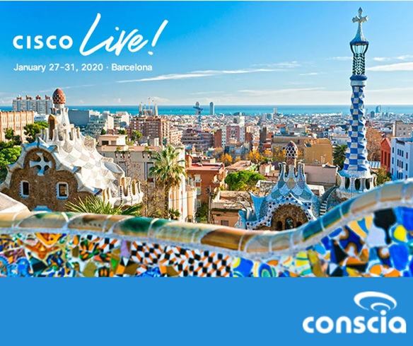 conscia_nl's tweet photo. Cisco Live staat van 27-31 jan op de planning en wij gaan hiervoor op studiereis naar Barcelona met onze relaties en collega's. Wij kijken uit naar een inspirerende week!  
#WeAreConscia #CLEUR https://t.co/mcwyPZjwFr