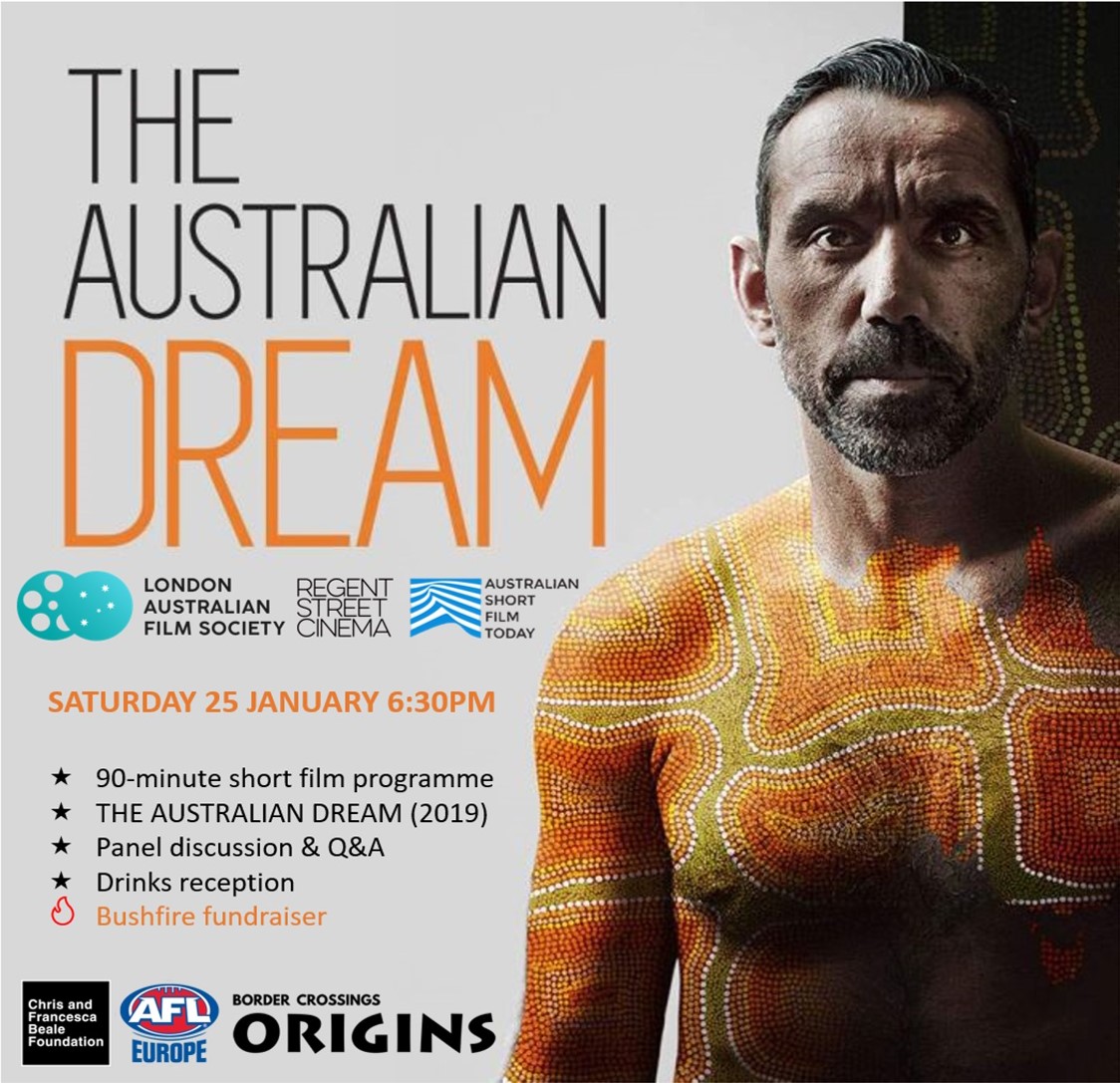 Tomorrow night! 🔥 prizes for bushfire raffle 🔥 panel announcement  + 🎬 shorts &amp; THE AUSTRALIAN DREAM  25 January 6:30pm 🎬 + drinks - mailchi.mp/1b4bbe165ca0/l…