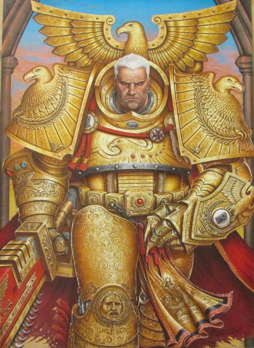 7 - Imperial Fists - Shawn Michaels Sexy boi !! Carried at one point the weigh of an empire. Famous for his feud with Perturabo. He and Guilliman worked together.