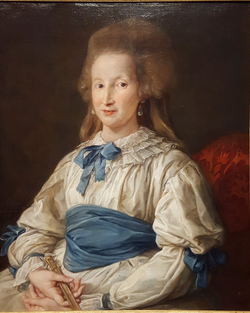 TrueCuriosities's tweet photo. An unexpected discovery in @NatGalleriesSco - a portrait of Princess Giustiniani commissioned by @BurtonConstable's own William Constable through James Byres, a dealer William often used. Always nice to find a familiar name! #art #georgian #byres #beautiful #portrait @artfund https://t.co/isTEGO6mWb