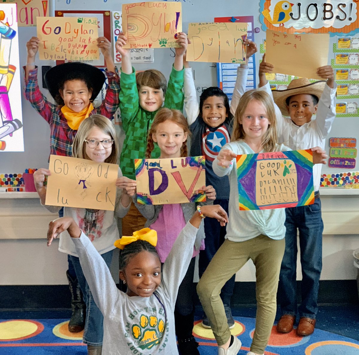 MrsMcSween's tweet photo. Excited to send our girl off to compete in her first UIL “Story Telling” competition!! #GoDylan #GoCougarCubs #FSHETogetherWeCan #2Legit2Quit 

I may be biased, but I think she’s got it in the bag! 🤩😉 https://t.co/jngmZ3gycc