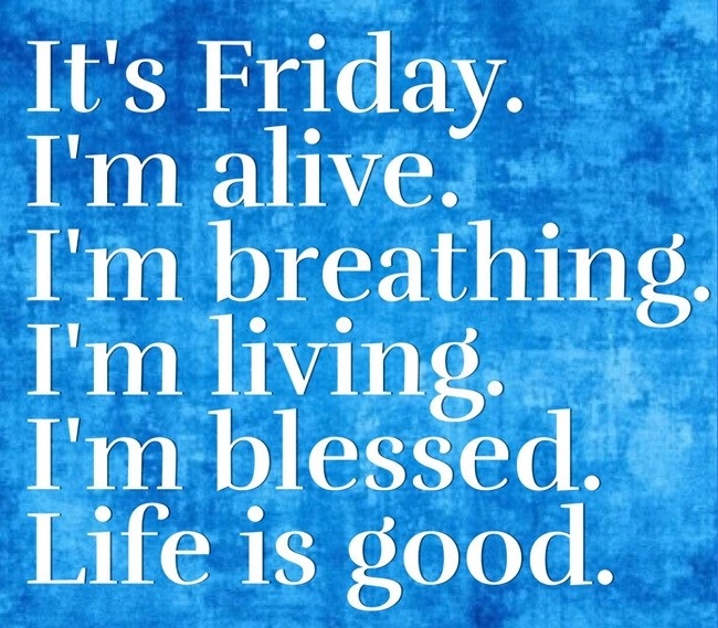 LunaSueLoves's tweet photo. I hope everyone has a wonderful Friday!  I've decided it's exactly what I'm going to do and while I'm at it, going to have a spectacular weekend too .... just because!

#SelfLove #FridayLove #FridayThoughts #Inspiration #Motivation #Spiritual #LunaSueLoves #Relationships #Hopeful https://t.co/JRNwe4LXlE