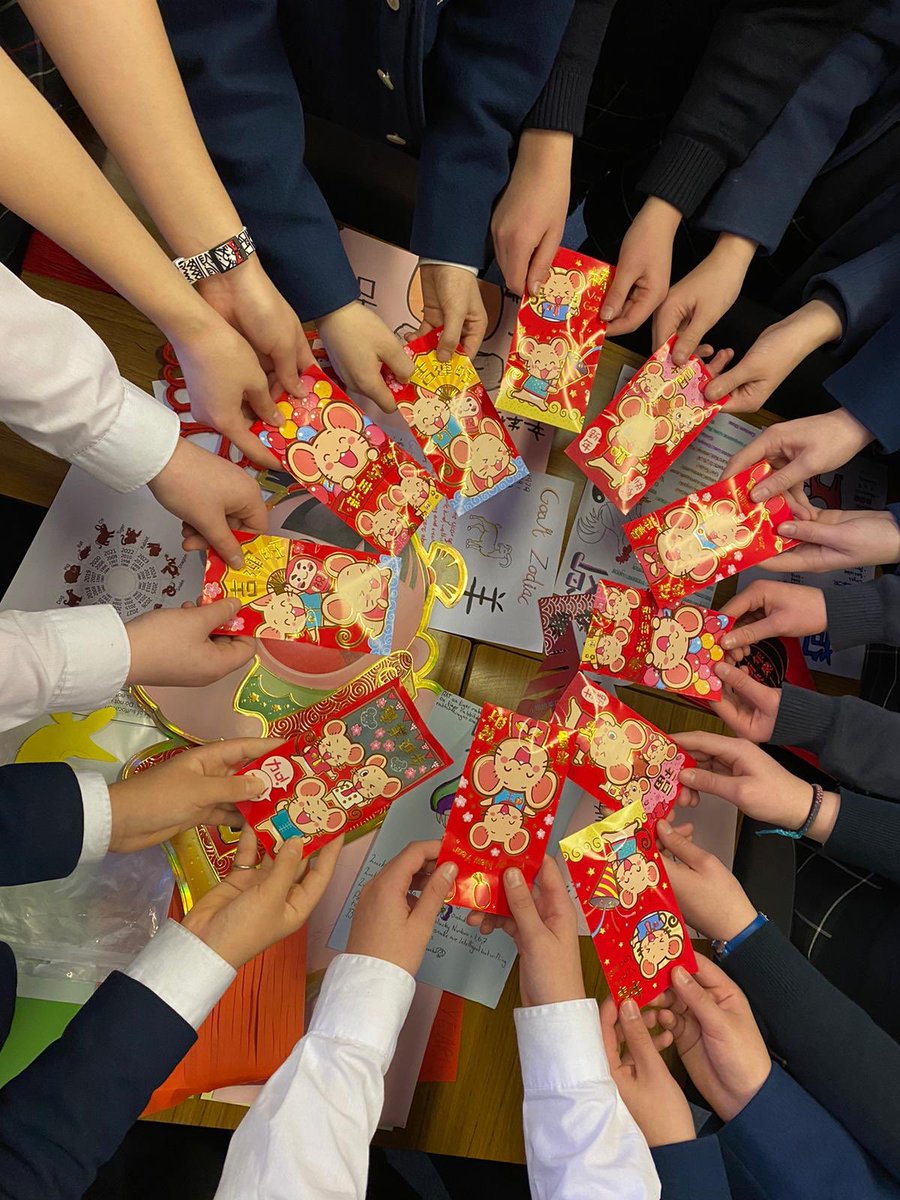 Happy Chinese New Year of the Rat! 🐀🧧🧨 from the MFL department <a href="/George_Heriots/">George Heriot's</a> #ChineseNewYear #heriots #YearoftheRat